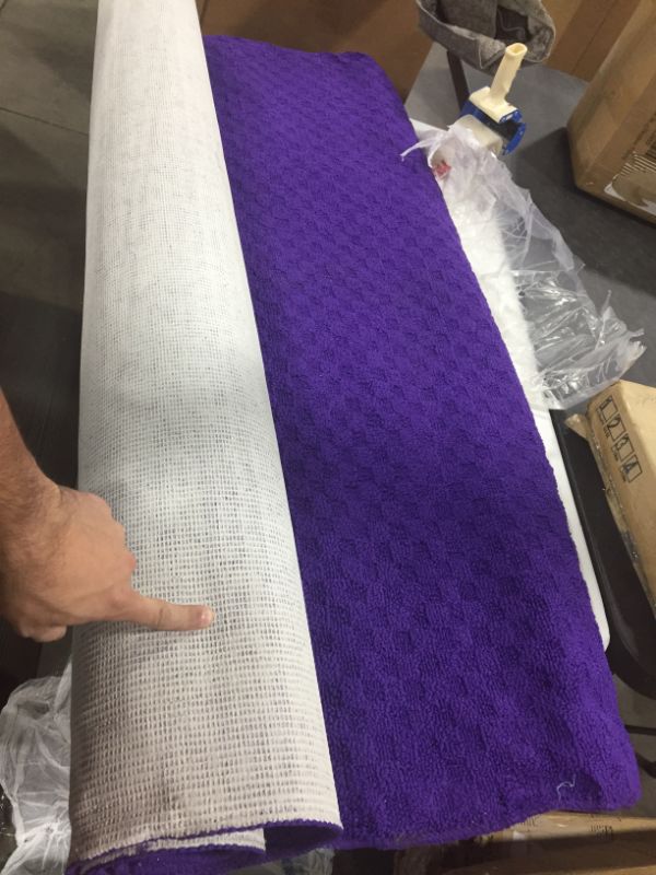 Photo 1 of 6' 10" x 5' Purple Rug