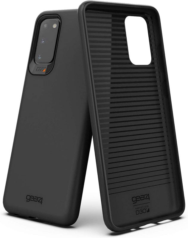 Photo 1 of GEAR4 Holborn Designed for Samsung Galaxy S20 Case, Advanced Impact Protection by D3O - Black