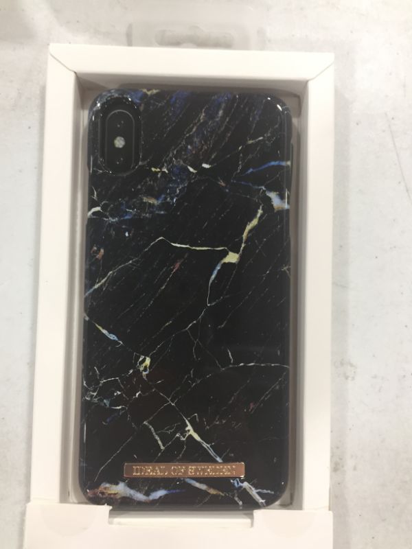 Photo 1 of IDEAL OF SWEDEN Mobile Phone Case for iPhone Xs Max (Microfiber Lining, Qi Wireless Charger Compatible) (Port Laurent Marble)