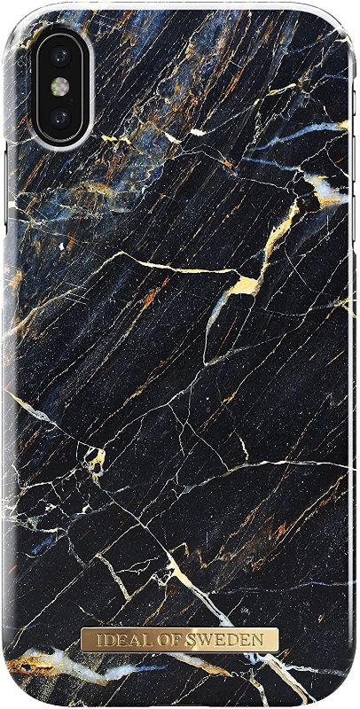Photo 1 of IDEAL OF SWEDEN Mobile Phone Case for iPhone Xs Max (Microfiber Lining, Qi Wireless Charger Compatible) (Port Laurent Marble)