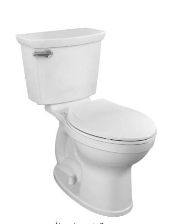 Photo 1 of Champion Tall Height 2-Piece High-Efficiency 1.28 GPF Single Flush Elongated Toilet in White Seat Included