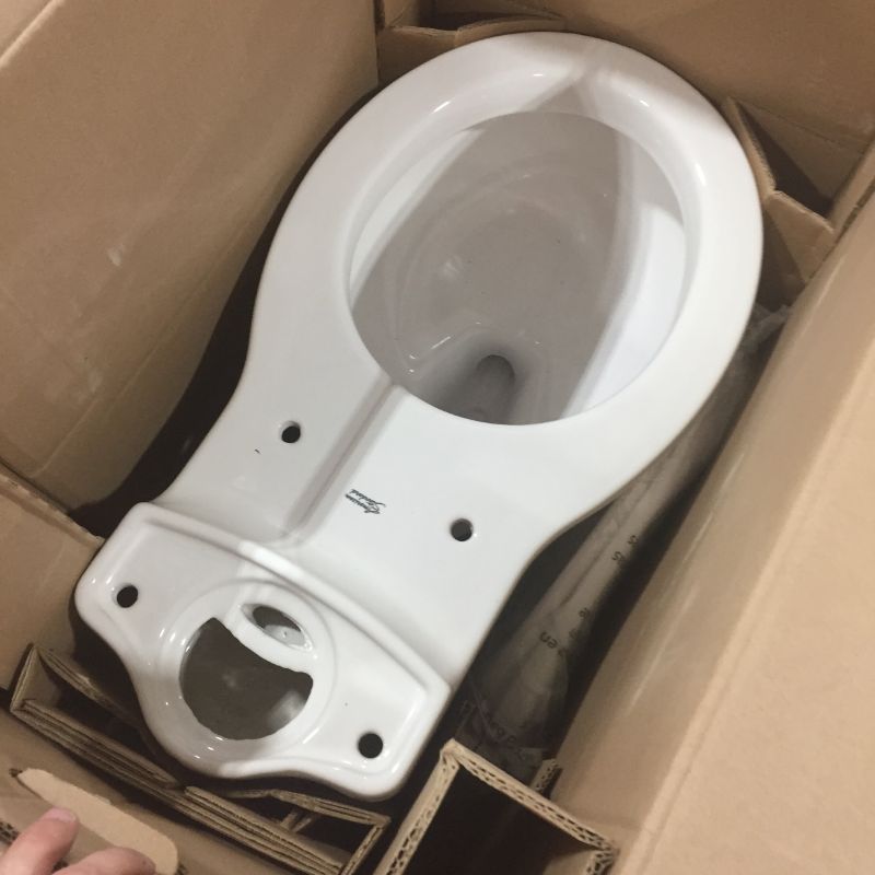 Photo 3 of American Standard Champion Tall Height 2-Piece High-Efficiency 1.28 GPF Single Flush Round Front Toilet in White Seat Included