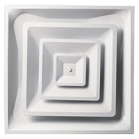 Photo 1 of Accord Ventilation ABcD2X2 Ceiling Diffuser, 24" X 24", White
