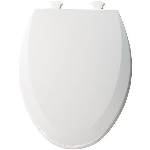 Photo 1 of 1500EC 062 Lift-Off Elongated Closed Front Toilet Seat in Ice Grey
