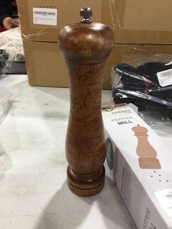 Photo 2 of BIRICHAN Wooden Pepper Mill Coarse Gridning Mechanism 