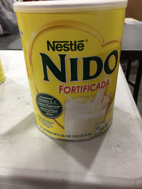 Photo 1 of Nido Milk Powder - 56.4 Oz
best by:10/21/2021