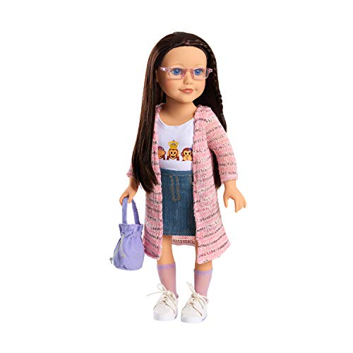 Photo 1 of Journey Girls 18-Inch Dana Hand Painted Doll with Brown Hair and Blue Eyes, Amazon Exclusive, by Just Play
