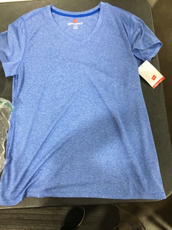 Photo 1 of Hanes Sport Blue Shirt 
size-XL