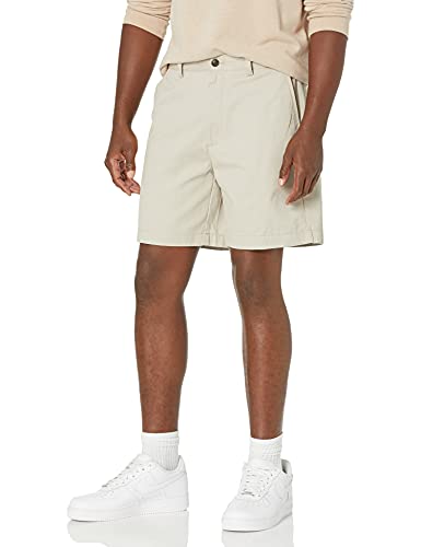 Photo 1 of Amazon Essentials Men's Classic-Fit 7" Short, Stone, 38
