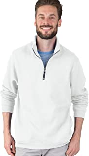 Photo 1 of Charles River Apparel Men's Crosswind Quarter Zip Sweatshirt (Regular & Big-Tall Sizes) medium
