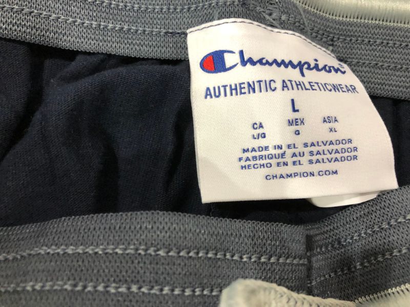 Photo 3 of Champion Kids Small C Navy Jogger Sweatpants
