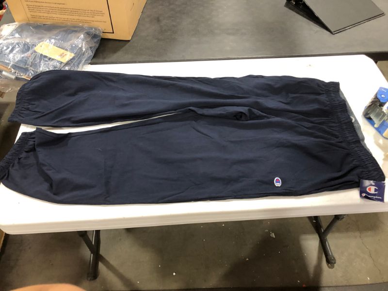 Photo 2 of Champion Kids Small C Navy Jogger Sweatpants
