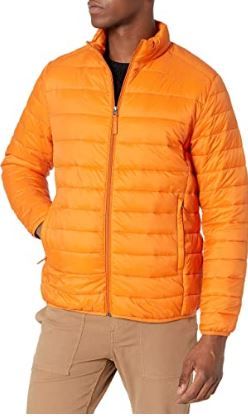 Photo 1 of Amazon Essentials Men's Lightweight Water-Resistant Packable Puffer Jacket large
