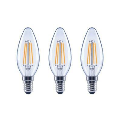 Photo 1 of : 40-Watt Equivalent B11 Candle Dimmable Vintage LED Bulb Daylight 3ct
