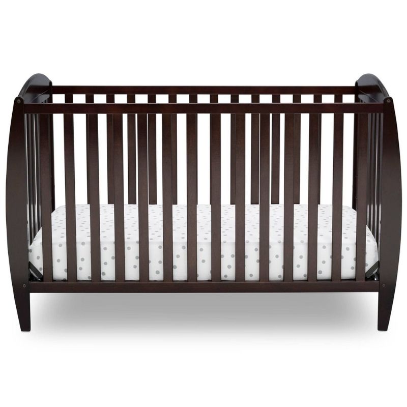 Photo 1 of Delta Children Taylor 4-in-1 Convertible Crib, Brown

