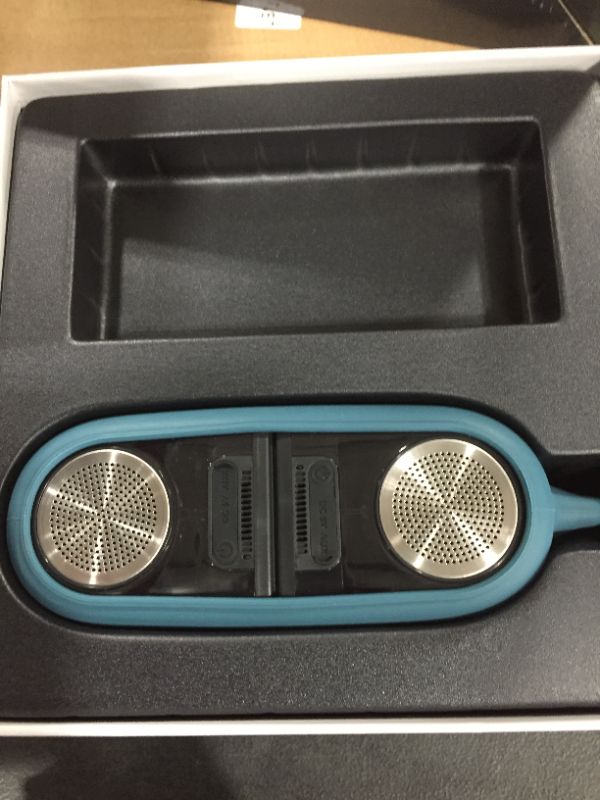 Photo 1 of Dual Portable IPX4 Waterproof Bluetooth Speakers with Wireless Stereo Pairing, Stereo Bluetooth Speaker Pair/Set, 12W Powerful Sound & Bass, AUX Input, Shockproof Carrying Case
