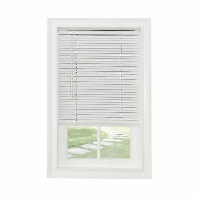 Photo 1 of Achim Home Furnishings Cordless Morningstar 1" Light Filtering Mini Blind, Width 72inch, Pearl White
