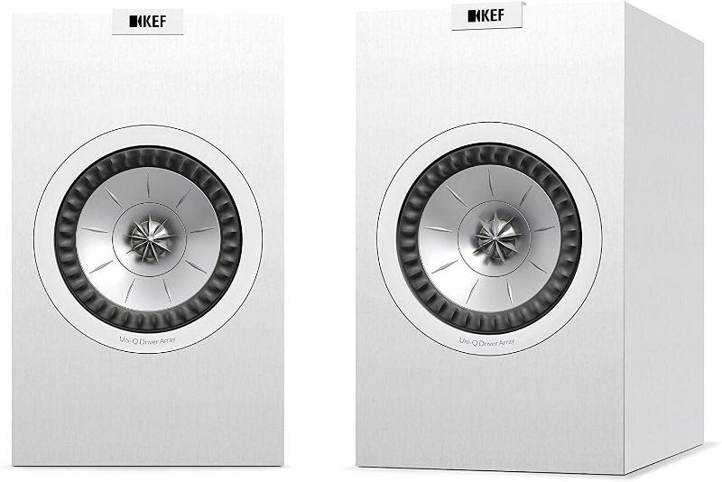 Photo 1 of KEF Q350 Bookshelf Speakers (Pair, White) (Q350WH)
