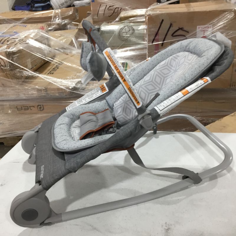 Photo 1 of Summer 2-in-1 Bouncer & Rocker Duo (Gray ) Convenient and Portable Rocker and Bouncer for Babies Includes Soft Toys and Soothing Vibrations
