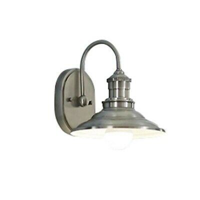 Photo 1 of Allen + Roth Hainsbrook 1-Light Antique Pewter Cone Vanity Light New Opened Box 