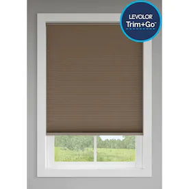 Photo 1 of  24-in x 64-in Toffee Blackout Cordless Cellular Shade