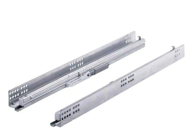 Photo 1 of 18 in. Full Extension Undermount Soft Close Drawer Slide Set 1-Pair (2 Pieces)