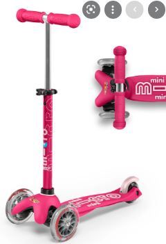 Photo 1 of Micro Kickboard - Mini Original 3-Wheeled, Lean-to-Steer, Swiss-Designed Micro Scooter for Preschool Kids, Ages 2-5
