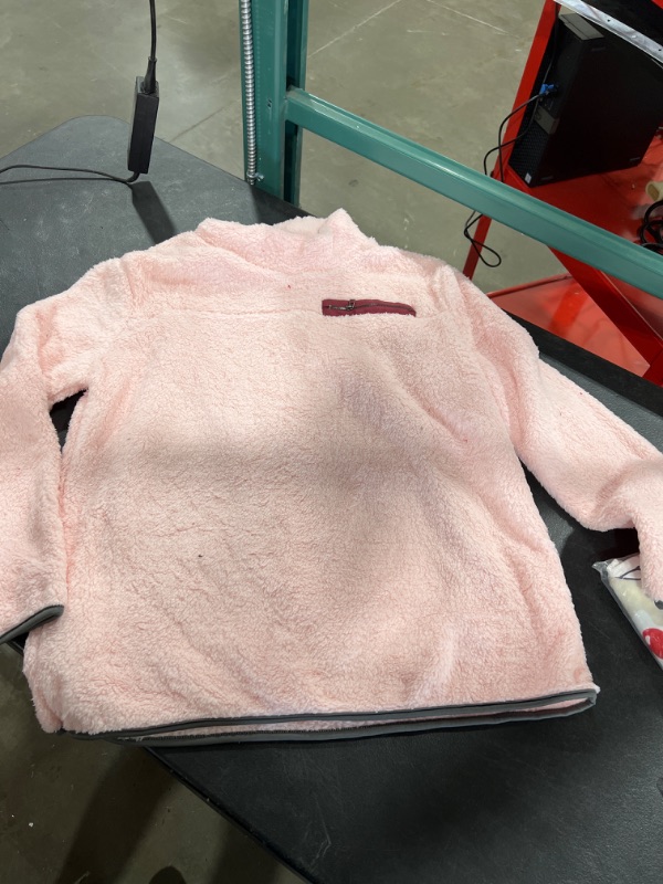 Photo 1 of Women's Pink Fluffy Sweater, 3XL