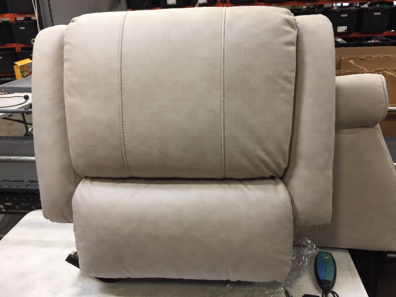 Photo 2 of box 2/2 Vicluke Microfiber Technology Cloth Massage Recliner Chair 360°Swivel Heated 