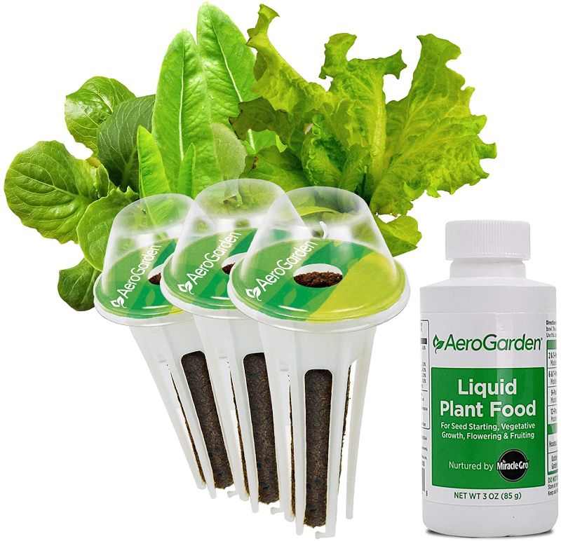 Photo 1 of AeroGarden Heirloom Salad Greens Seed Pod Kit (3-pod)
