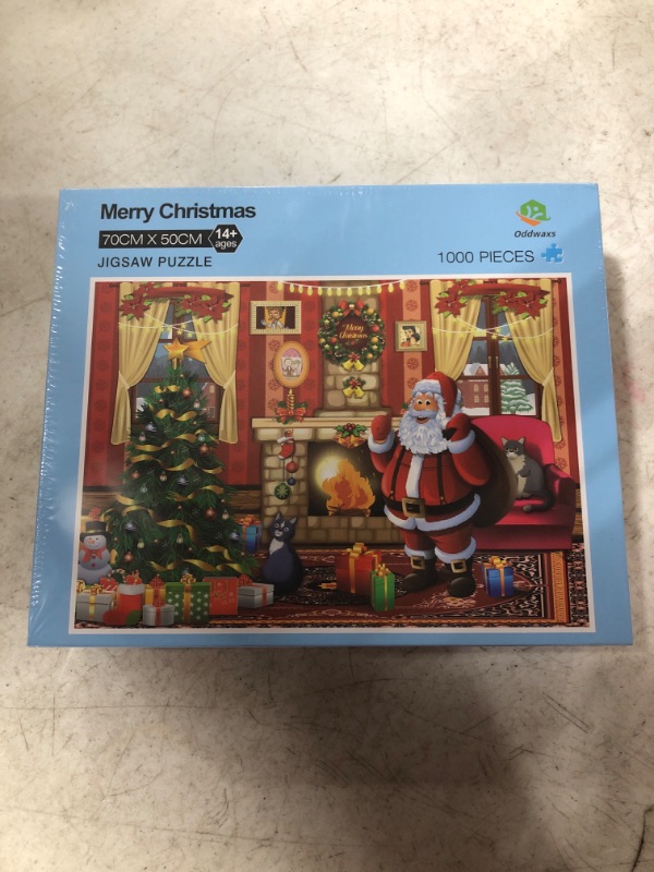 Photo 1 of MERRY CHRISTMAS 1000 PIECE PUZZLE.