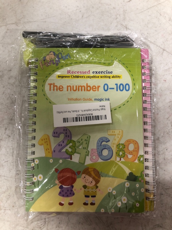 Photo 1 of CHILDREN'S MAGIC PRACTICE COPY BOOKS FOR LEARNING. 4 PACK.