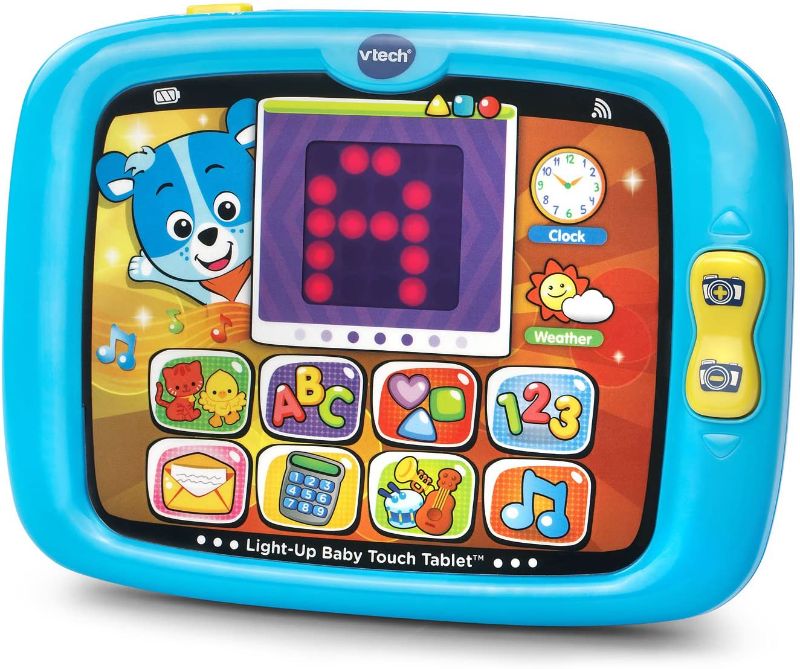 Photo 1 of VTech Light-Up Baby Touch Tablet Amazon Exclusive, Blue
