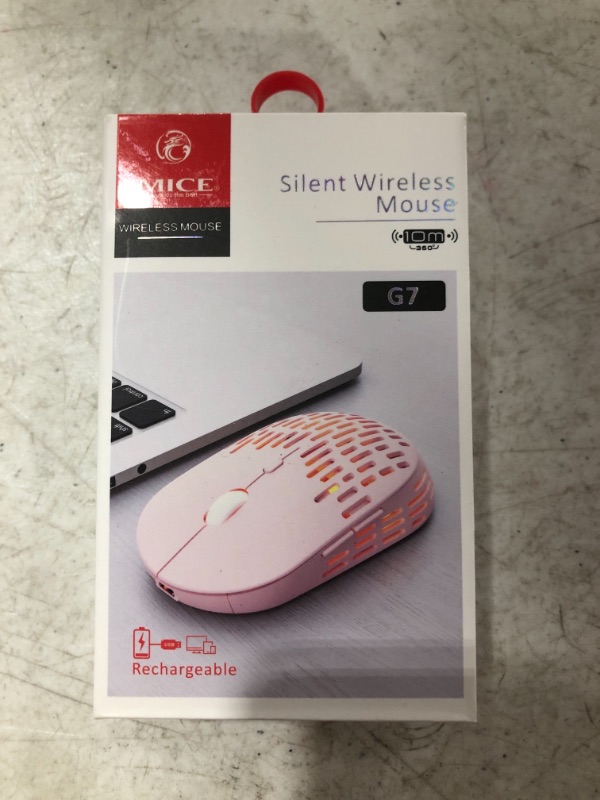 Photo 1 of IMICE SILENT WIRELESS MOUSE G7, BLACK.