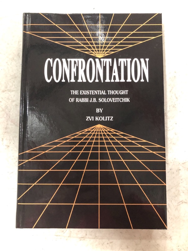 Photo 2 of Confrontation: The Existential Thought of Rabbi J. B. Soloveitchik 1st Edition
