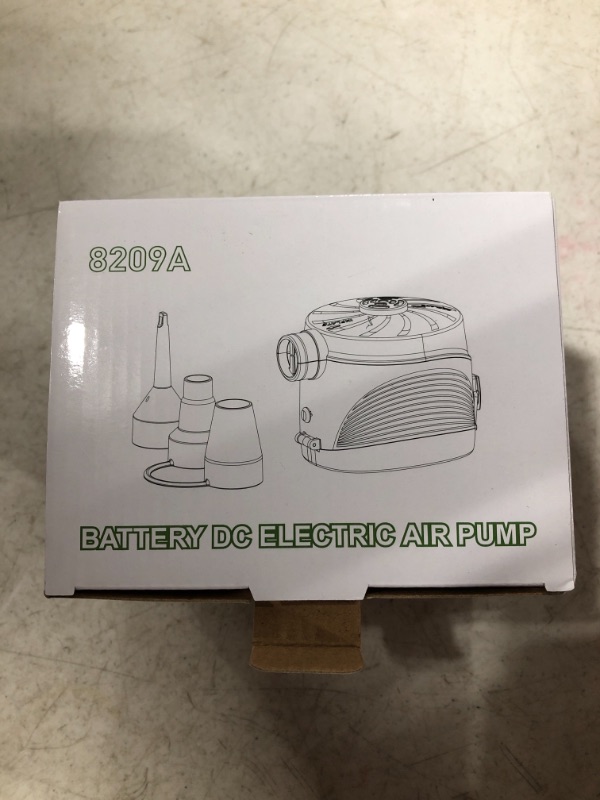 Photo 1 of BATTERY DC ELECTRIC AIR PUMP 8209A