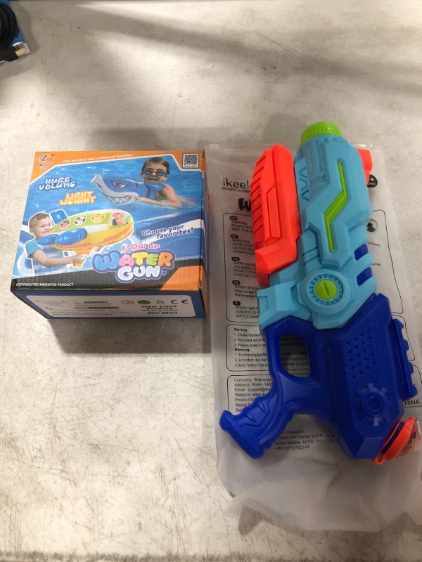 Photo 1 of CHILDREN'S TOY WATER GUNS, LOT OF 2 ITEMS. 