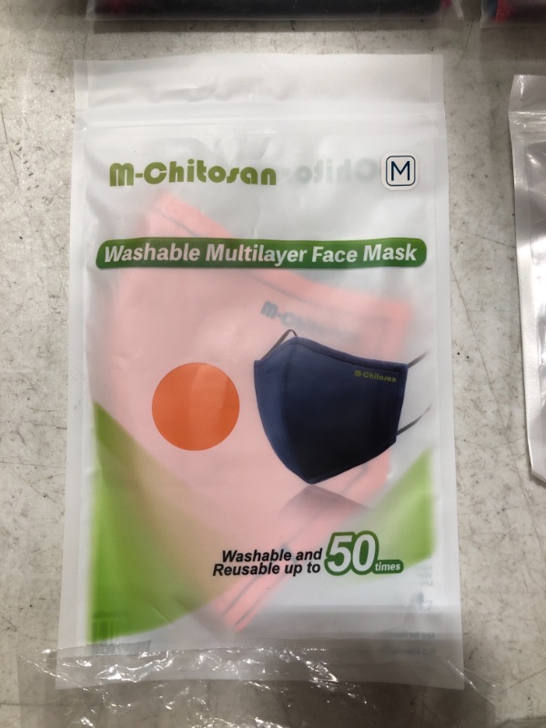 Photo 1 of VARIOUS FACE MASKS AND FACE COVERINGS, LOT OF 12 ITEMS. 