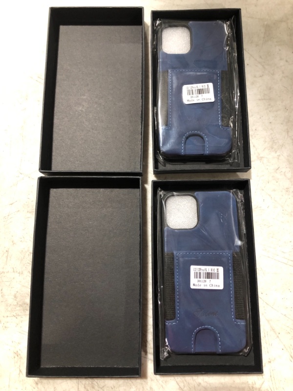 Photo 1 of SUTENI IPHONE 12/12 PRO 6.1 WALLET CASE. BLUE. LOT OF 2.