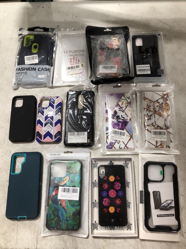 Photo 1 of VARIOUS SMARTPHONE CASES AND ACCESSORIES. MODELS/STYLES/APPLICATIONS VARY. CASES, SCREEN PROTECTION, HOLDER, WATCH BANDS....
