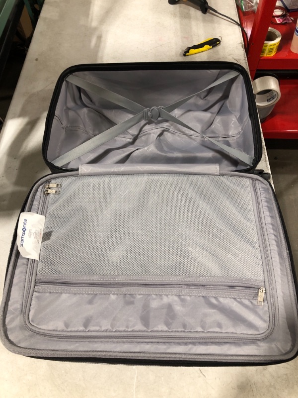 Photo 3 of SAMSONITE HARDSHELL BLACK TRAVEL SUITCASE. USED CONDITION.