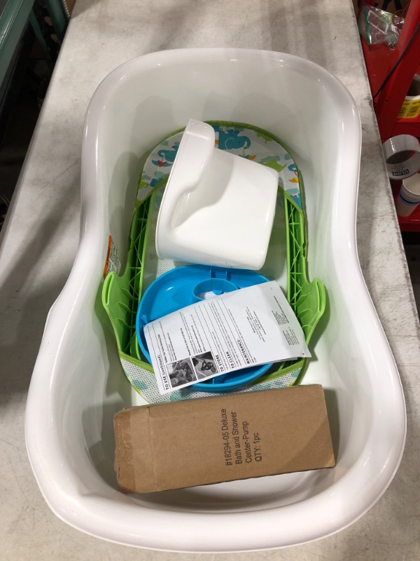 Photo 2 of Summer Newborn to Toddler Bath Center and Shower (Neutral) - Bathtub Includes Four Stages that Grow with Your Child. PRIOR USE.
