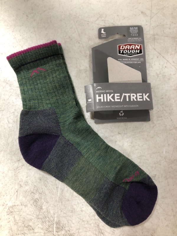 Photo 1 of Darn Tough Coolmax Micro Crew Cushion Sock - Women's
SIZE M/M PHOTO FOR REFERENCE. COLOR WAY VARIES.