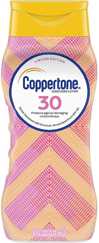 Photo 1 of Coppertone UltraGuard Sunscreen Lotion SPF 30 8 oz
PACKAGE MAY VARY.