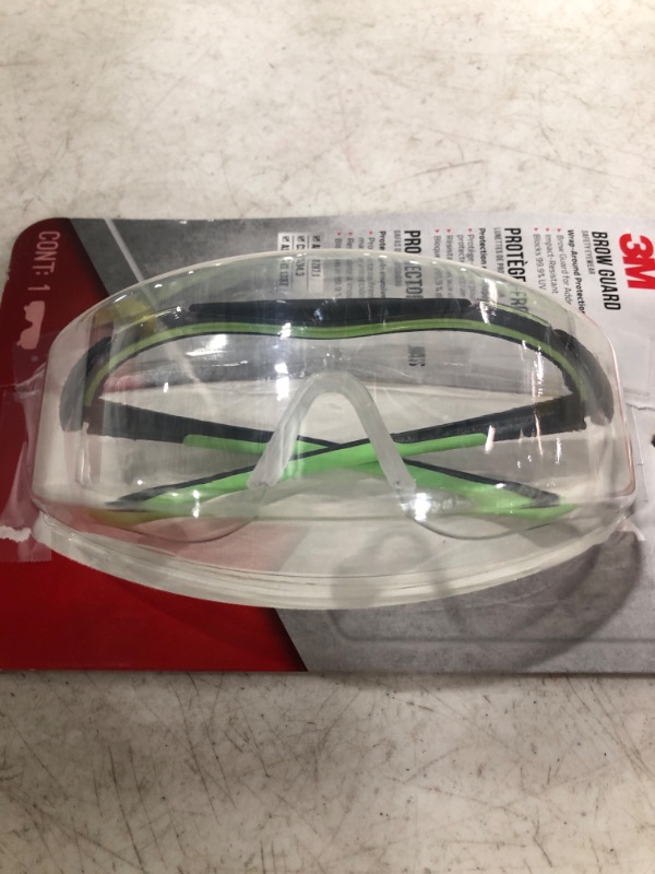 Photo 2 of 3M BROW GUARD SAFETY EYEWEAR. 1 PAIR.