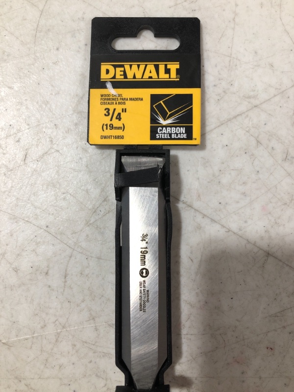 Photo 1 of DEWALT 3/4" WOOD CHISEL