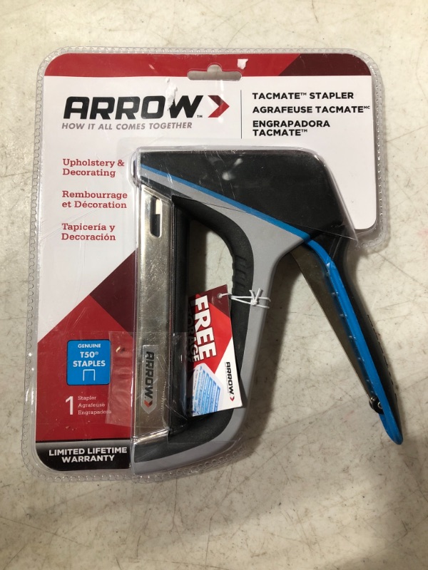 Photo 2 of Arrow T50X TacMate Stapler , Grey
