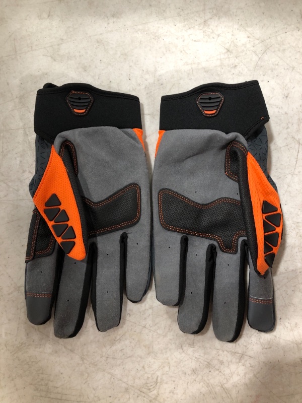 Photo 2 of FIRM GRIP FLEX IMPACT WORK GLOVES. SIZE XL. MISSING PACKAGE.