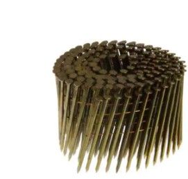 Photo 1 of 3 in. x 0.120 in. 15° Coated Smooth Shank Coil Frame Nails 