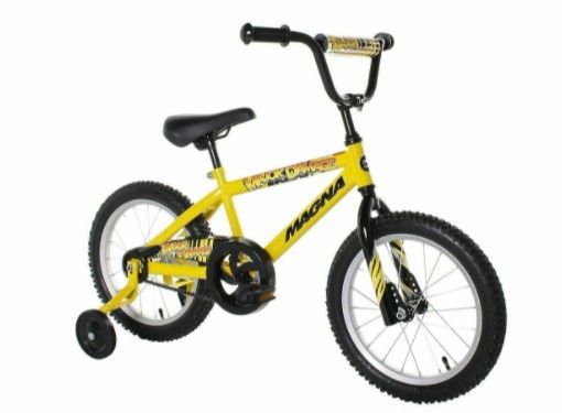 Photo 1 of Dynacraft Magna Major Damage Bike for Boys 16 inch - Yellow/Black